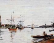 尤金 布丹 : La Meuse at Dordrecht